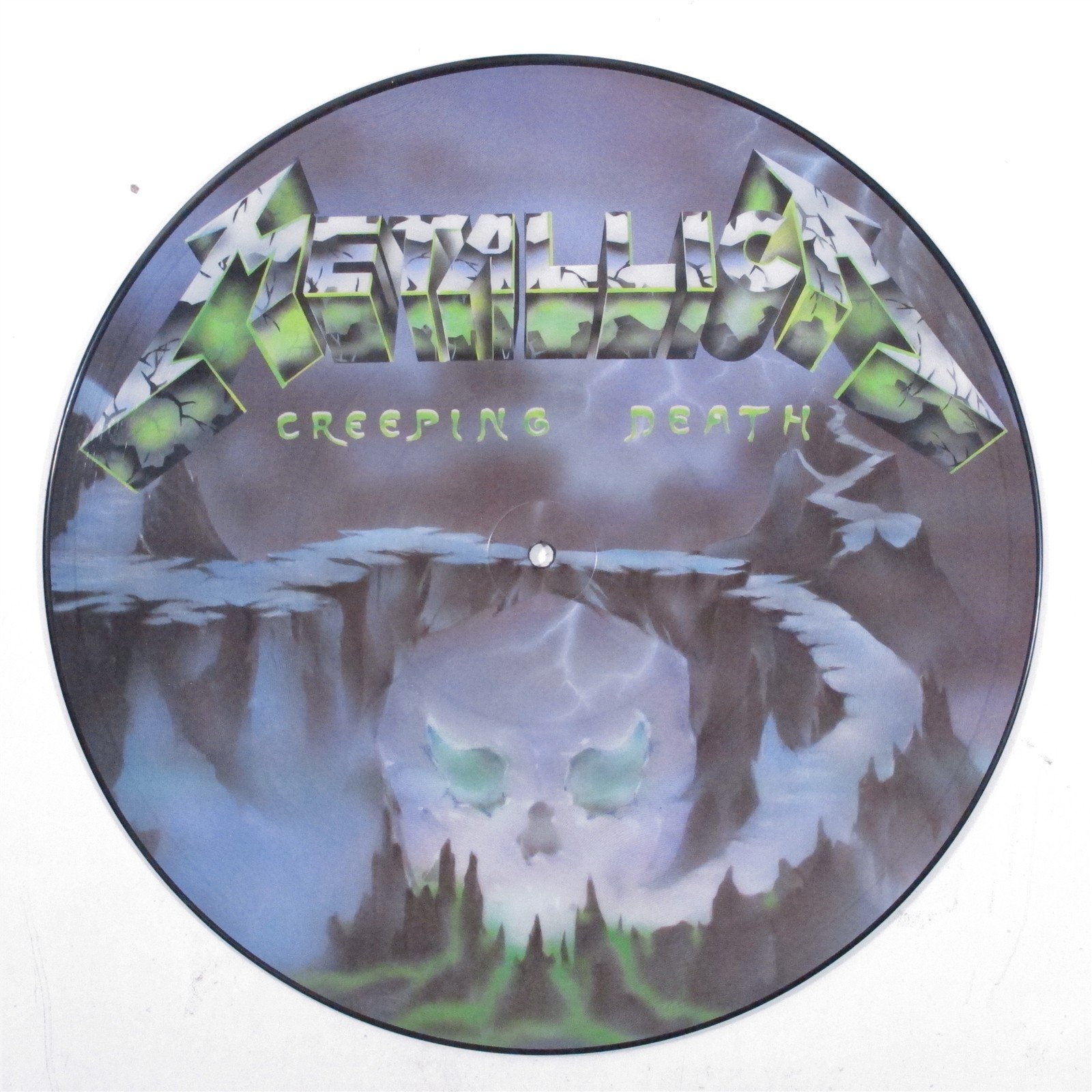 METALLICA Creeping Death MUSIC FOR NATIONS 12  45rpm uk picture disc l