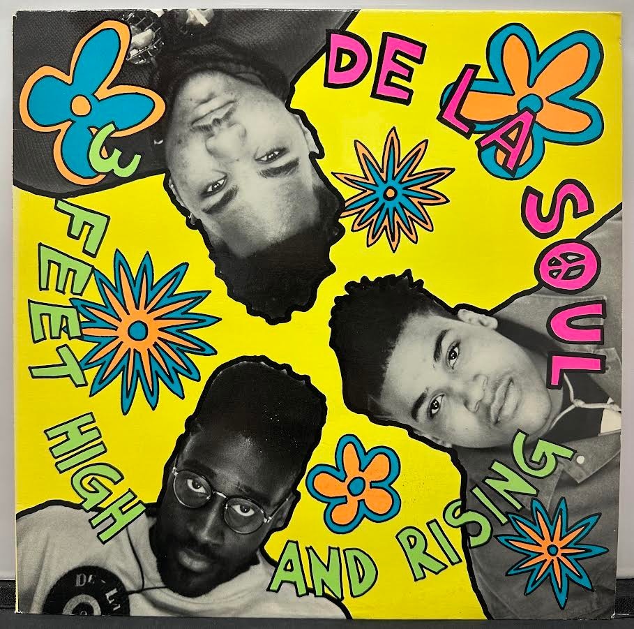De La Soul  3 Feet High And Rising  1989 Tommy Boy TBLP 1019 US LP w/ Insert