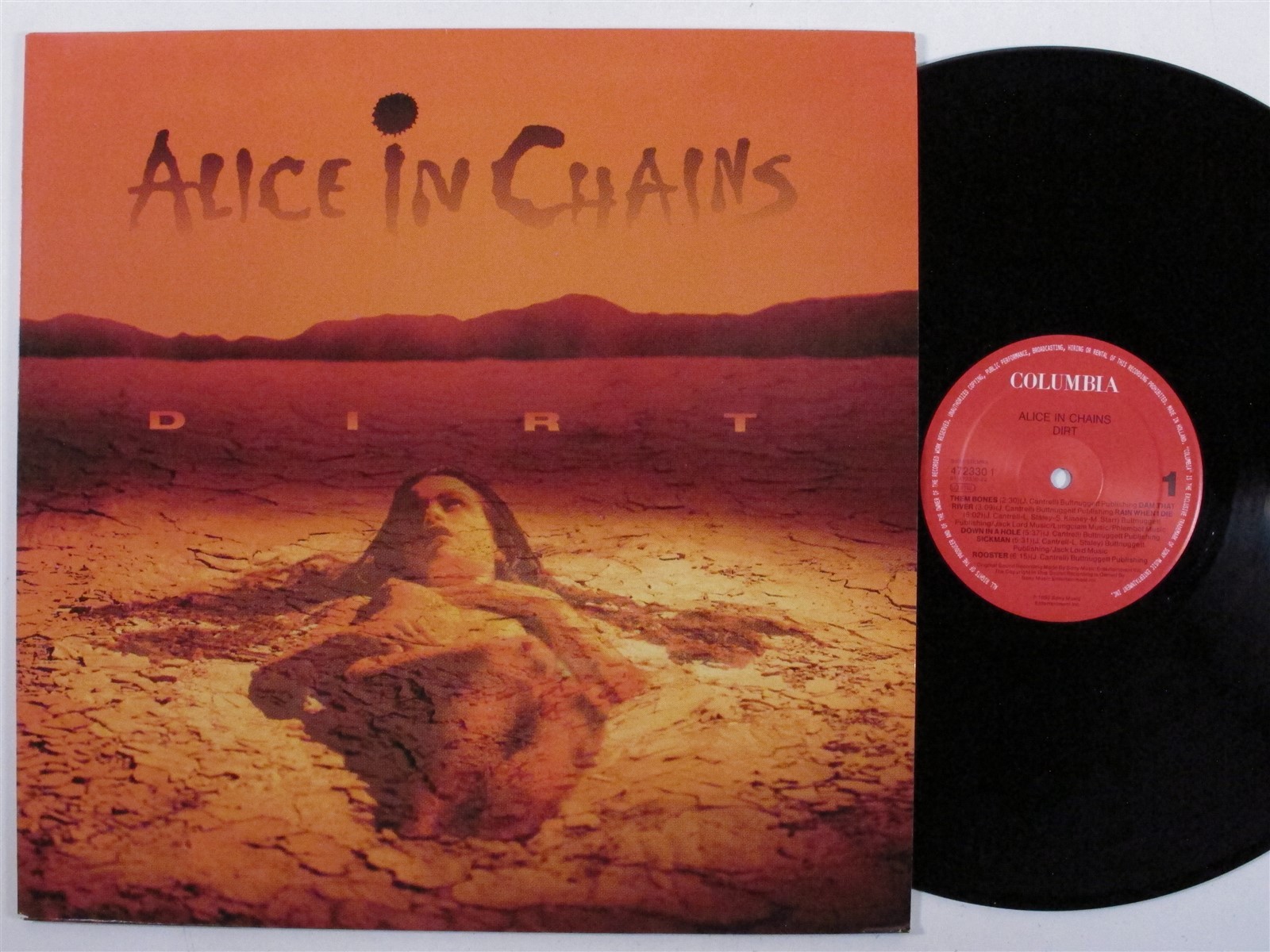 ALICE IN CHAINS Dirt CBS LP VG  holland n