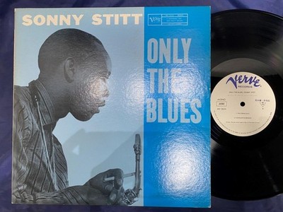 W.PROMO  SONNY STITT ONLY THE BLUES VERVE MV 2634 MONO JAPAN Vinyl LP