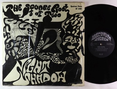 Night Shadow - The Square Root Of Two LP - Spectrum Stereo - Rare Psych OG Press