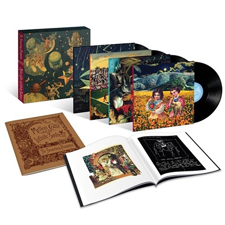 SMASHING PUMPKINS- Mellon Collie And The Infinite Sadness  23  4 LP vinyl   BOOK
