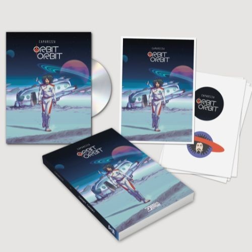 CAPAREZZA - Orbit Orbit - Space Box  2025  CD BOOK Stickers