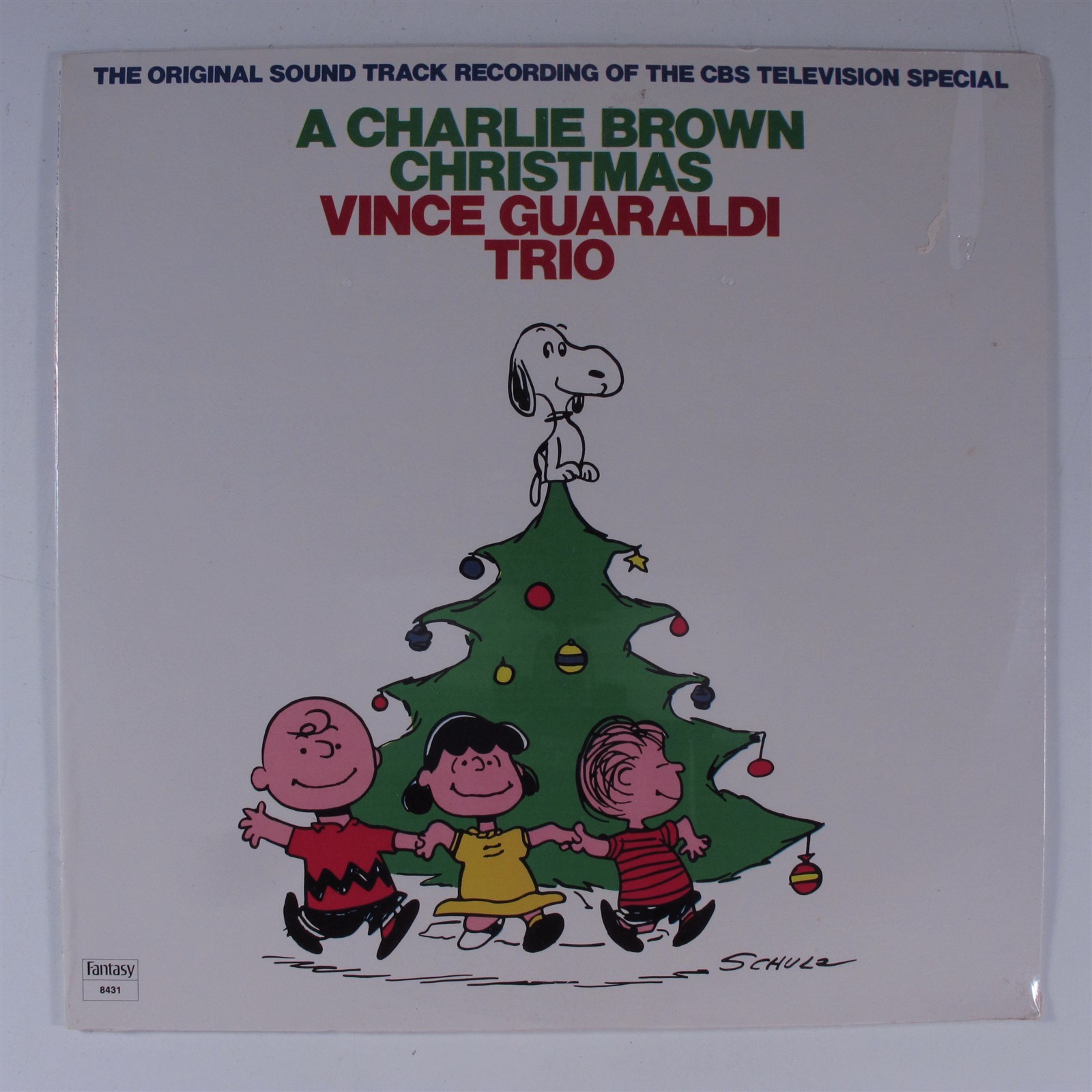 VINCE GUARALDI TRIO A Charlie Brown Christmas FANTASY 8431 LP SEALED y