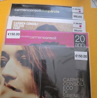 CARMEN CONSOLI - 4 LP Sigillati 