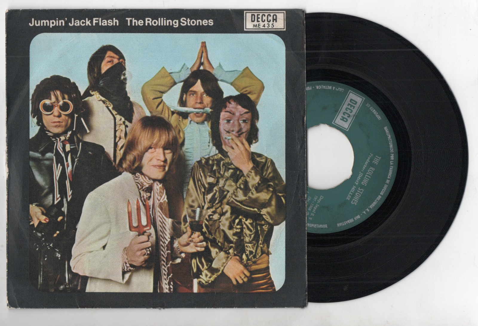 10 alte Rolling Stones Vinyl Singles f  r Sammler