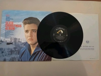  Elvis Christmas Album  LP RARE Army Back LPM-1951 Original NO M-/M-