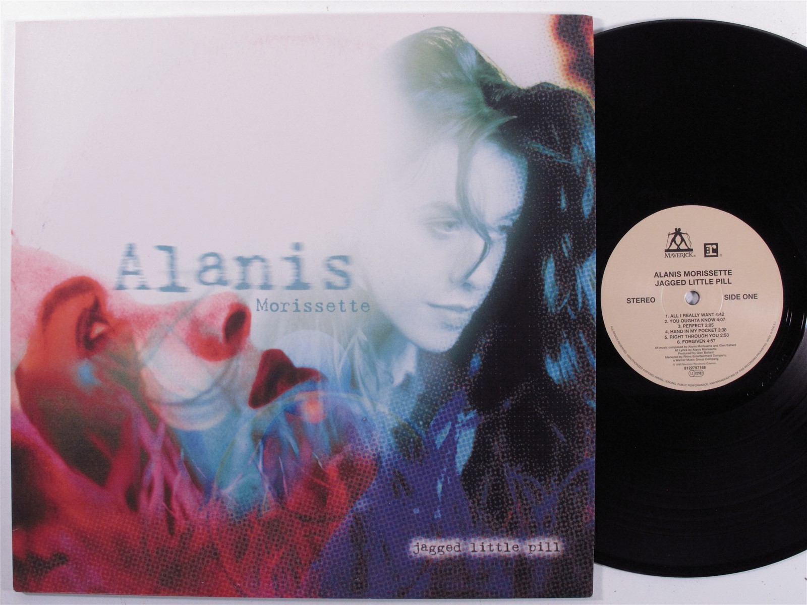 ALANIS MORISSETTE Jagged Little Pill RHINO LP VG  180g europe 2012 reissue r