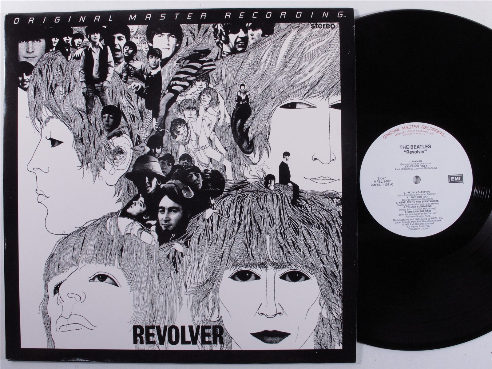 BEATLES Revolver MFSL LP NM r