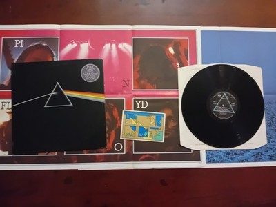 Pink Floyd Dark Side of The Moon LP Rare 2sd Pressing 3a 3b Gramophone Label