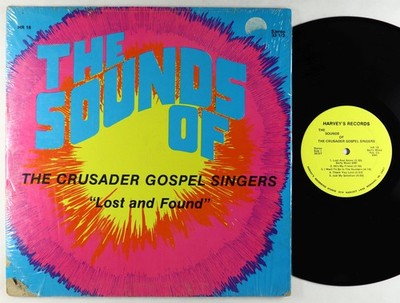 Crusader Gospel Singers - Lost   Found LP - Harvey s - Rare Soul Funk VG  HEAR