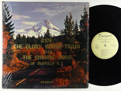 Singing Sons - Ride The Glory Bound Train LP - Designer - Soul Funk Gospel HEAR