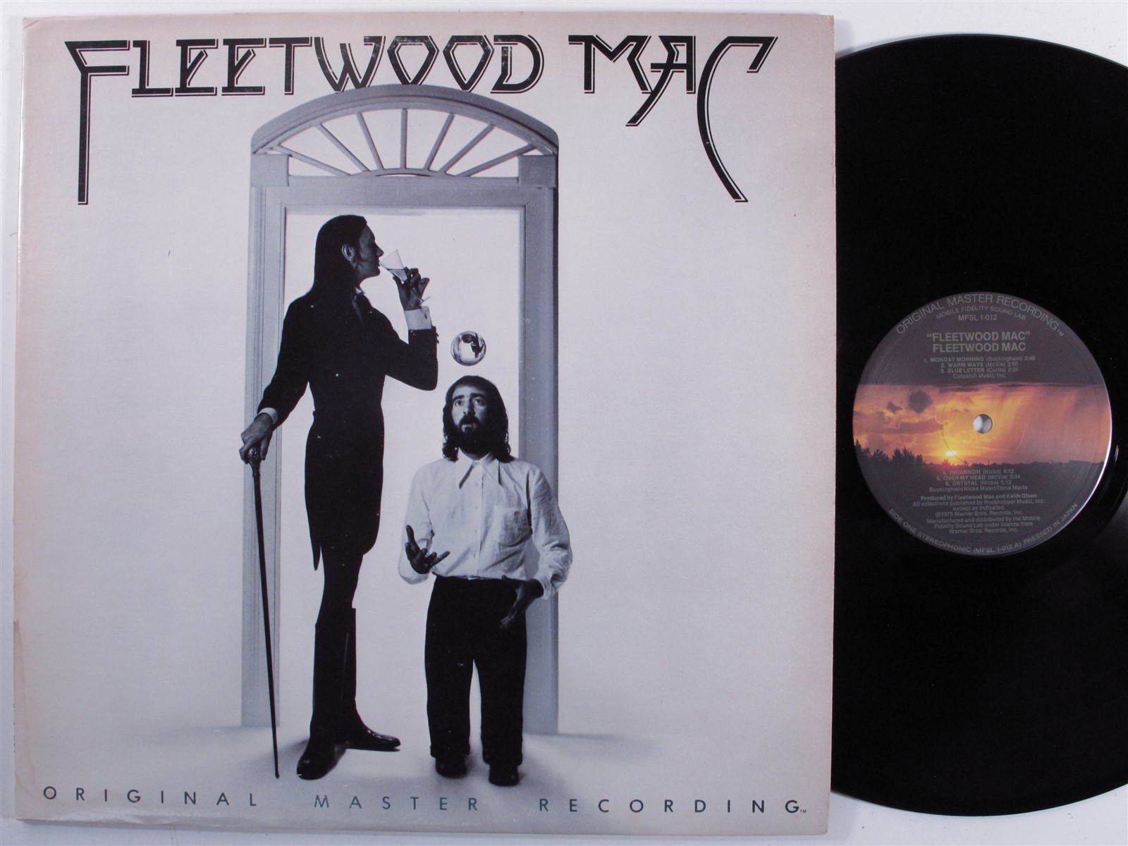 FLEETWOOD MAC Self Titled MFSL 1-012 LP VG   with company inserts u