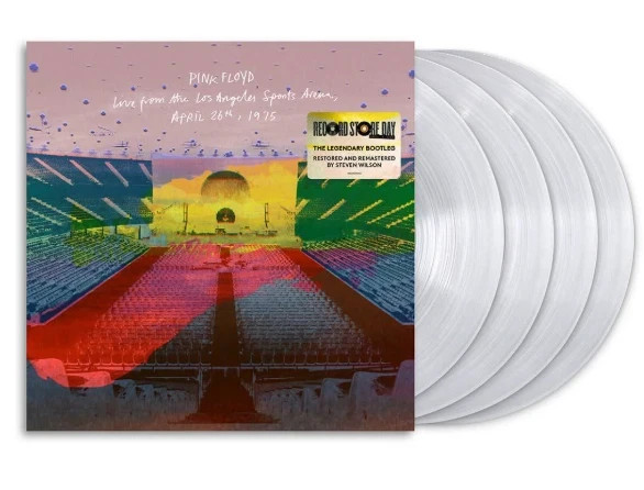 PINK FLOYD - Live From The Los Angeles Sports Arena  RSD2022  4 LP clear vinyl