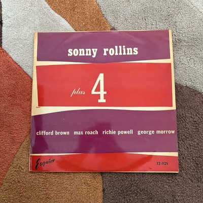 Sonny Rollins     Plus 4 - Original UK Esquire LP -32-025