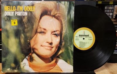 Dolly Parton   Hello I m Dolly   Monument LP SLP 18085 VG  COUNTRY STEREO SHRINK