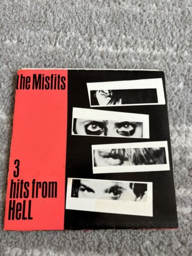 Misfits 3 Hits From Hell Orig First Press Plan 9 NM Punk KBD Danzig Samhain