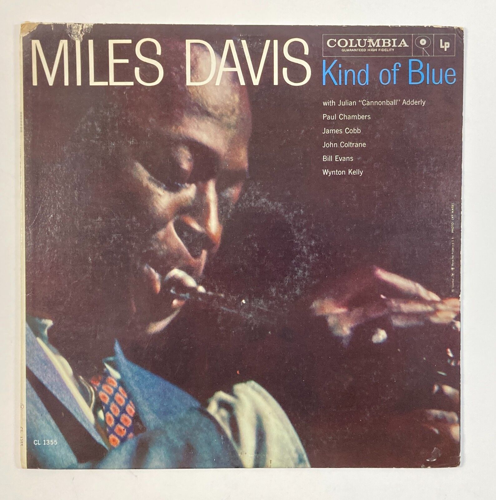 MILES DAVIS  Kind Of Blue LP Columbia mono six 6 eye white label promo WLP rare