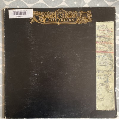 The KINKS - S/T SELF TITLED - 1ST PRESS DOUBLE VINYL LP   - PYE RECORDS