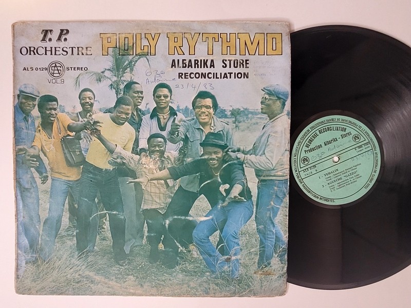 POLY RHYTHMO Vol 9 - Benin Latin Salsa KILLER    TOP African Roots Afro LP HEAR 