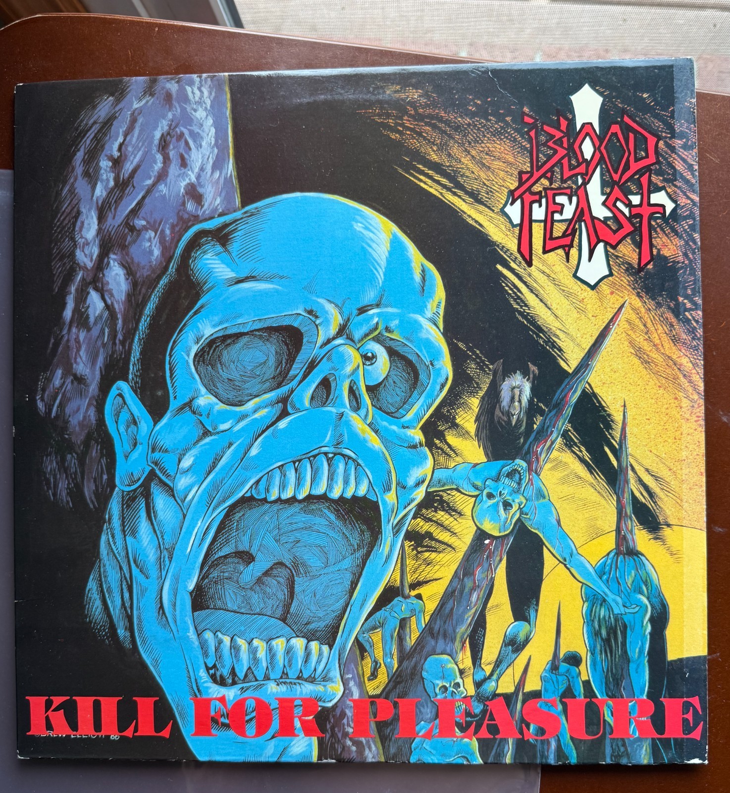Blood Feast     Kill For Pleasure - New Renaissance Records     NRR16 1987 CLEAR LP