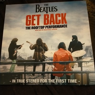 Beatles Coloured Vinyl LP Rooftop Get Back Excellent