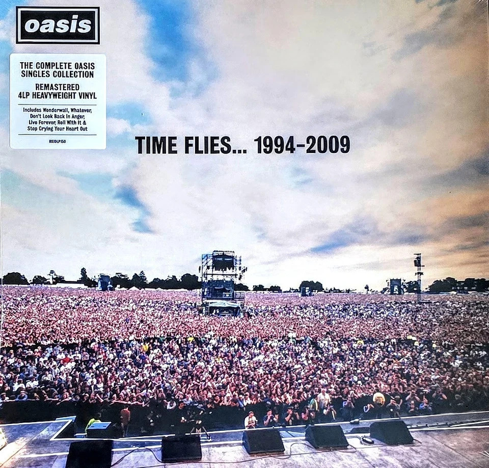 OASIS - TIME FLIES. 1994-2009-   4-LP BOXED SET 