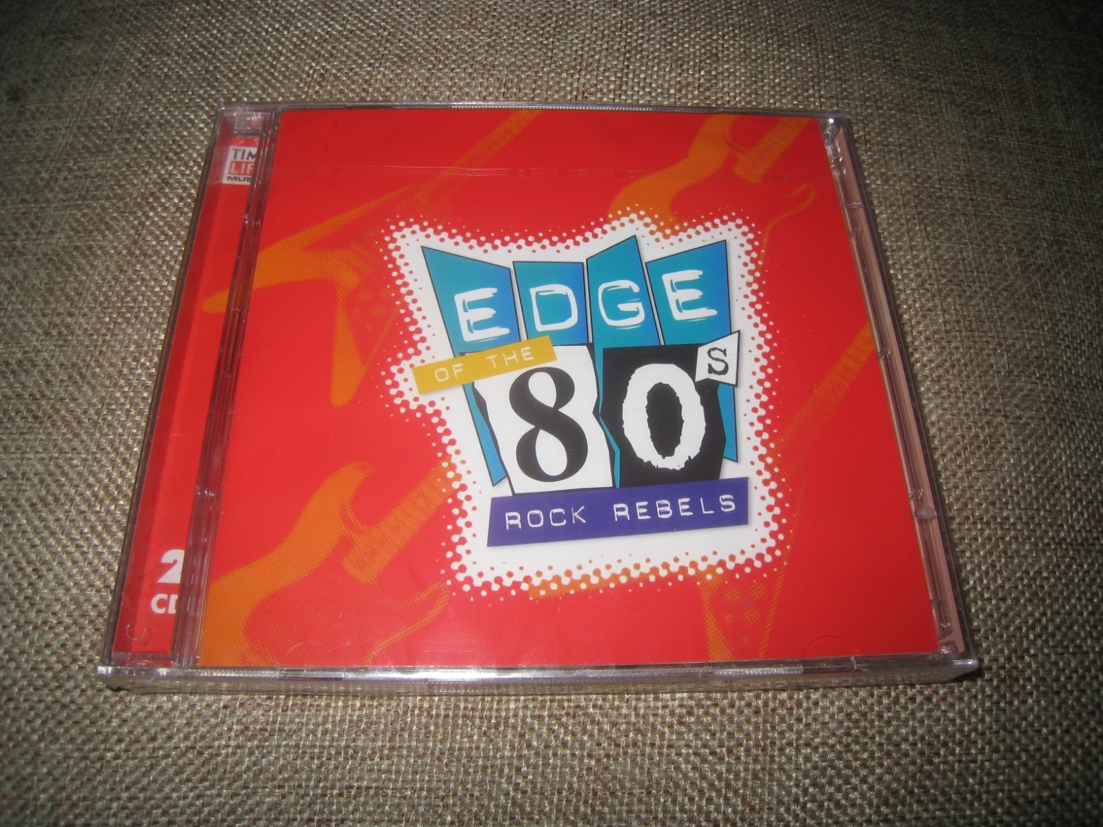 EDGE OF THE 80 S ROCK REBELS SEALED TWO DISC UK CD ALBUM INC QUIET RIOT   CHER.