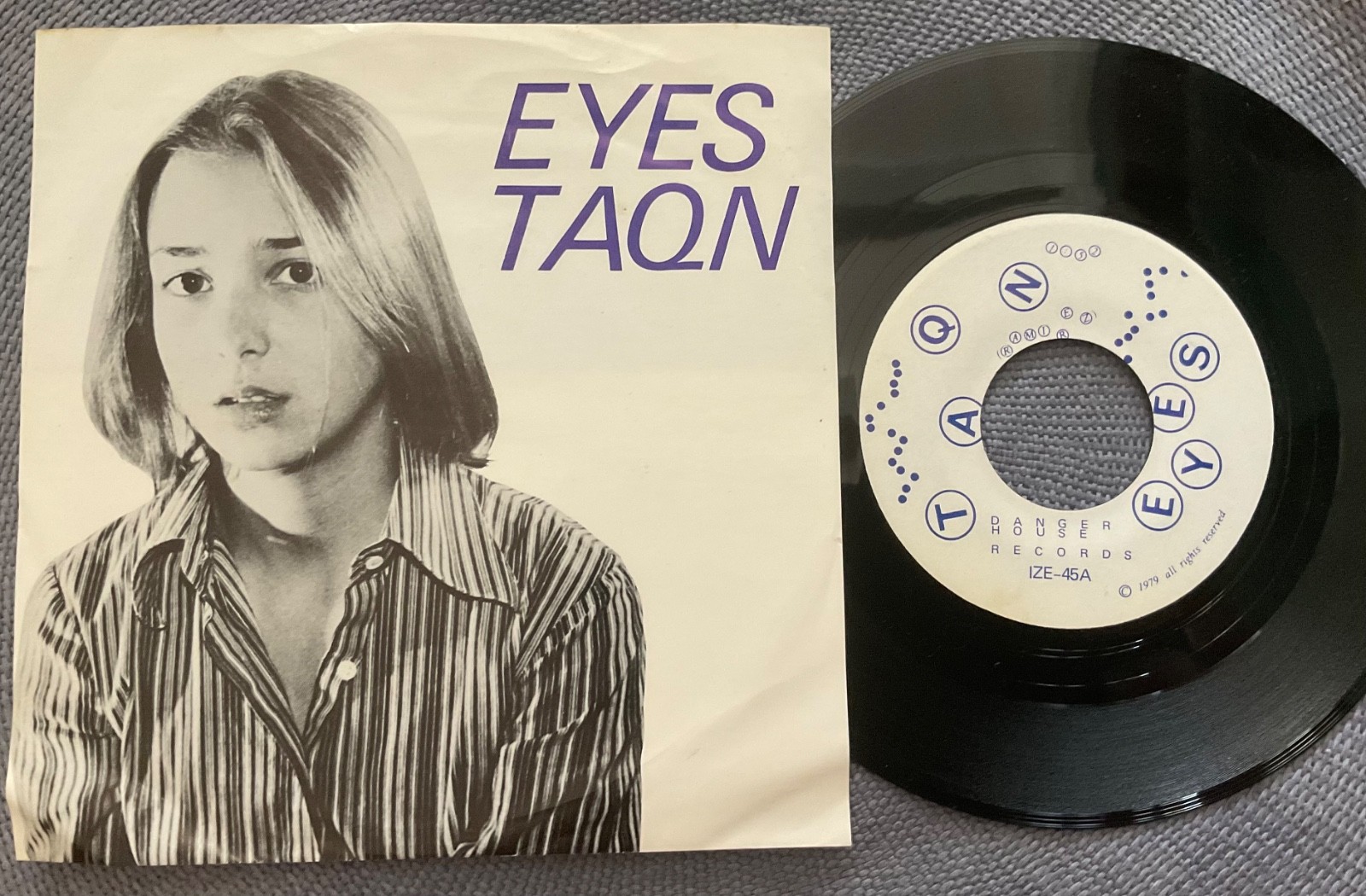 EYES - TAQN rare USA 1979 ORIGINAL 1ST PRESS / PUNK KBD / DANGERHOUSE / EX     