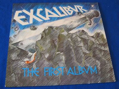 EXCALIBUR   The First Album OG GERMANY 1st PRESS LP 1972 RARE HEAVY PSYCH PROG 