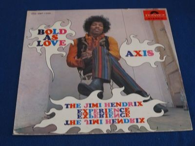 JIMI HENDRIX EXPERIENCE   Axis  Bold As Love JAPAN 1st PRESS LP COCA COLA COVER