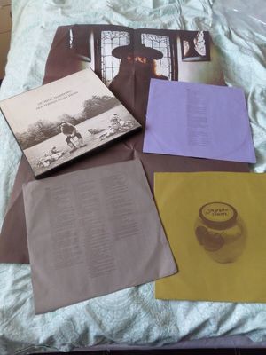GEORGE HARRISON ALL THINGS MUST PASS 1970 1ST UK PRESS NMINT VINYL POSTER BOXSET