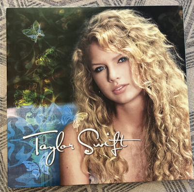 Taylor Swift by Taylor Swift  RSD 2018  Clear   Turqouise Vinyl 