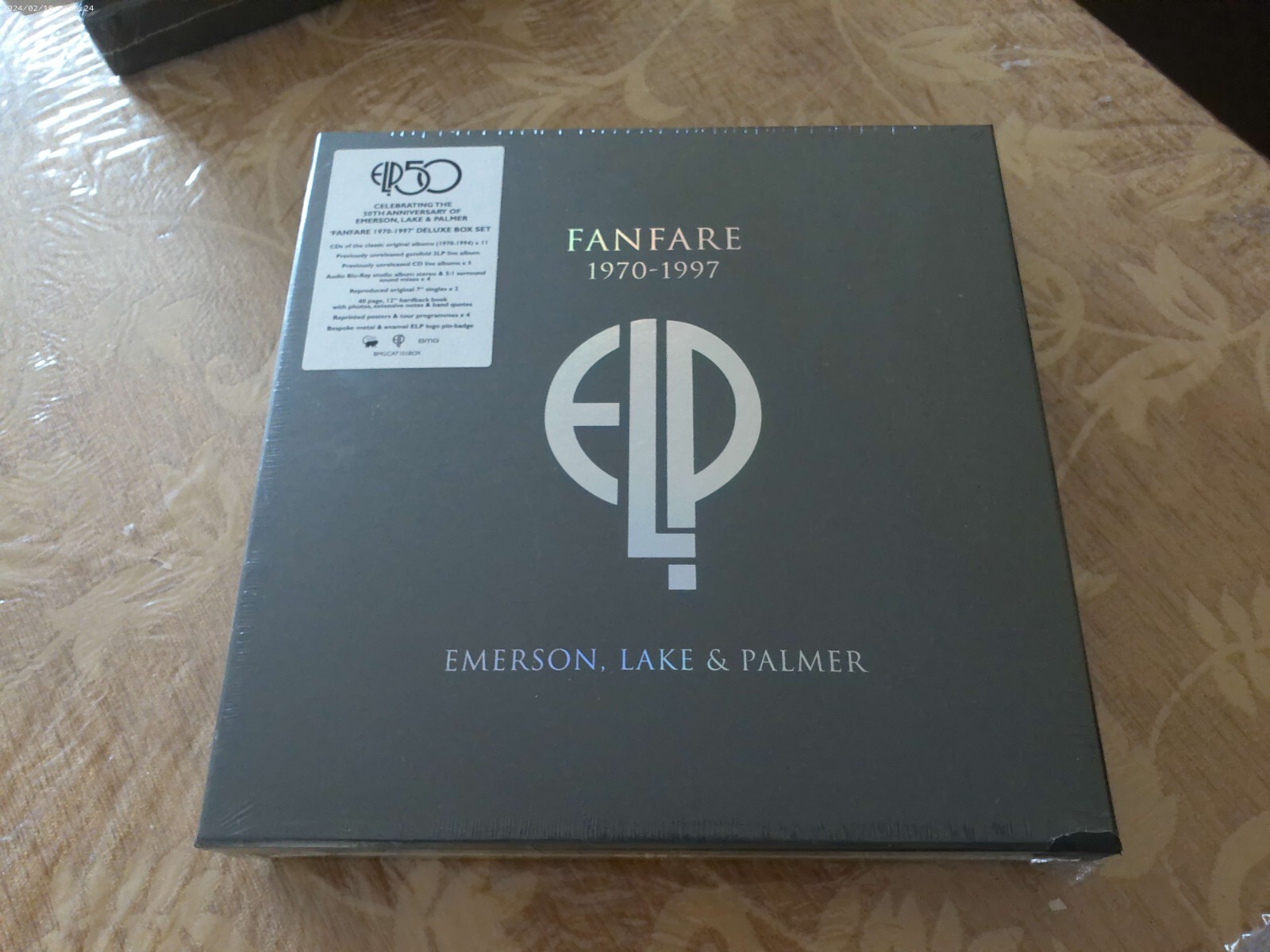 Emerson, Lake   Palmer - Fanfare 1970 - 1997 LP 18xCD BD 2x7  2021 M/M sealed
