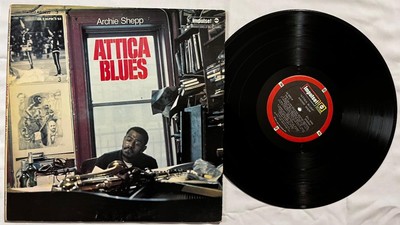 ARCHIE SHEPP Attica Blues SPIRITUAL IMPULSE JAZZ LP VG 