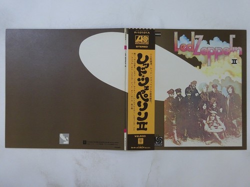Led Zeppelin II Atlantic P-10101A Japan  VINYL LP OBI