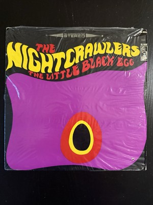 the nightcrawlers little black egg Rare Garage Psych Rock LP EX 