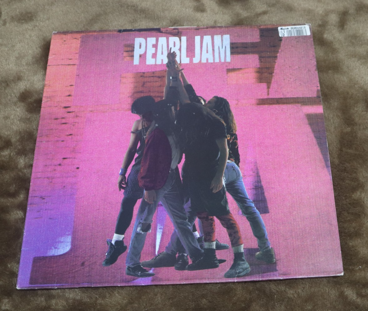 LP PEARL JAM Ten 1991 First Pressing Insert