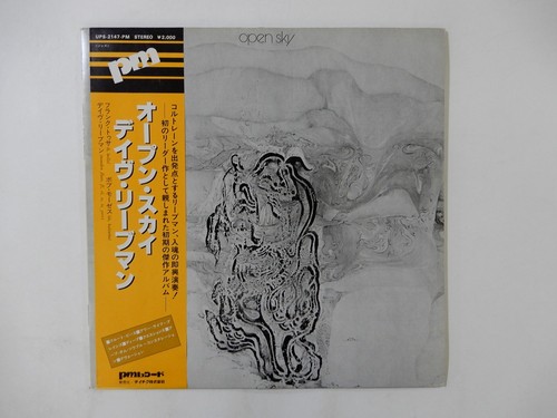 Open Sky, Dave Liebman  PM UPS-2147-PM Japan Promo VINYL LP OBI