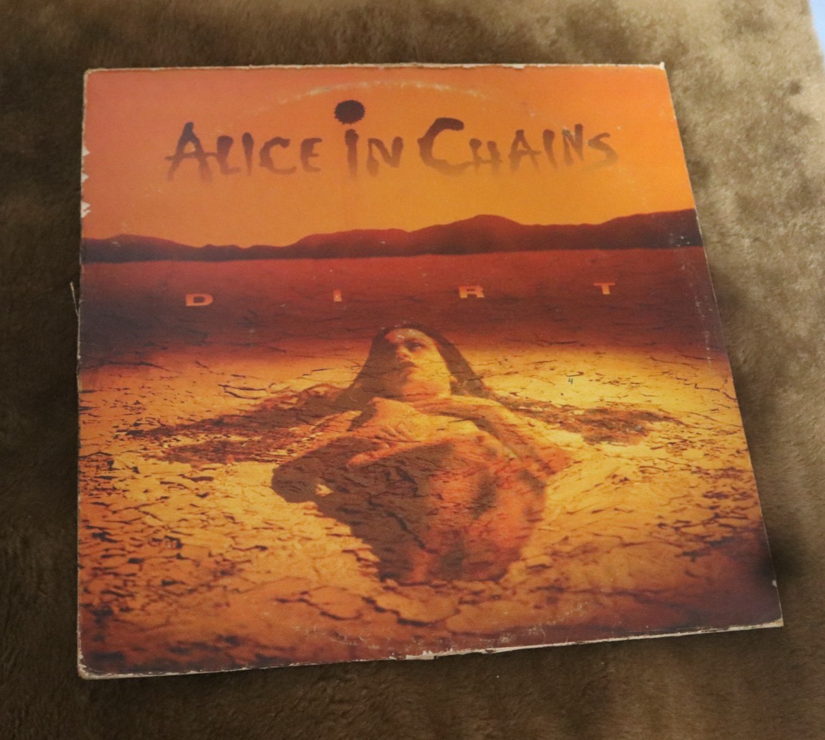 LP ALICE IN CHAINS Dirt  1992 First Pressing Insert Grunge