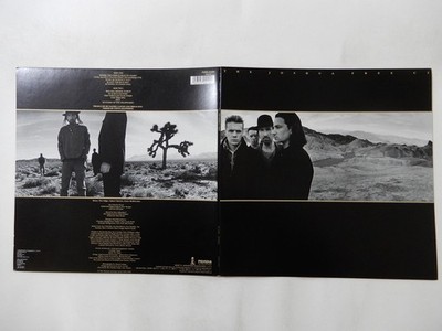 U2 The Joshua Tree Island Records R28D-2066 Japan  VINYL LP