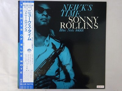 Sonny Rollins Newk s Time Blue Note BNJ-71021 Japan promo VINYL LP OBI