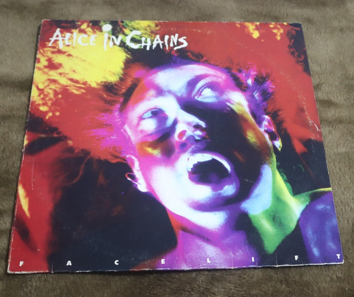 LP ALICE IN CHAINS Facelift 1990 Brazilian First Pressing HEAR