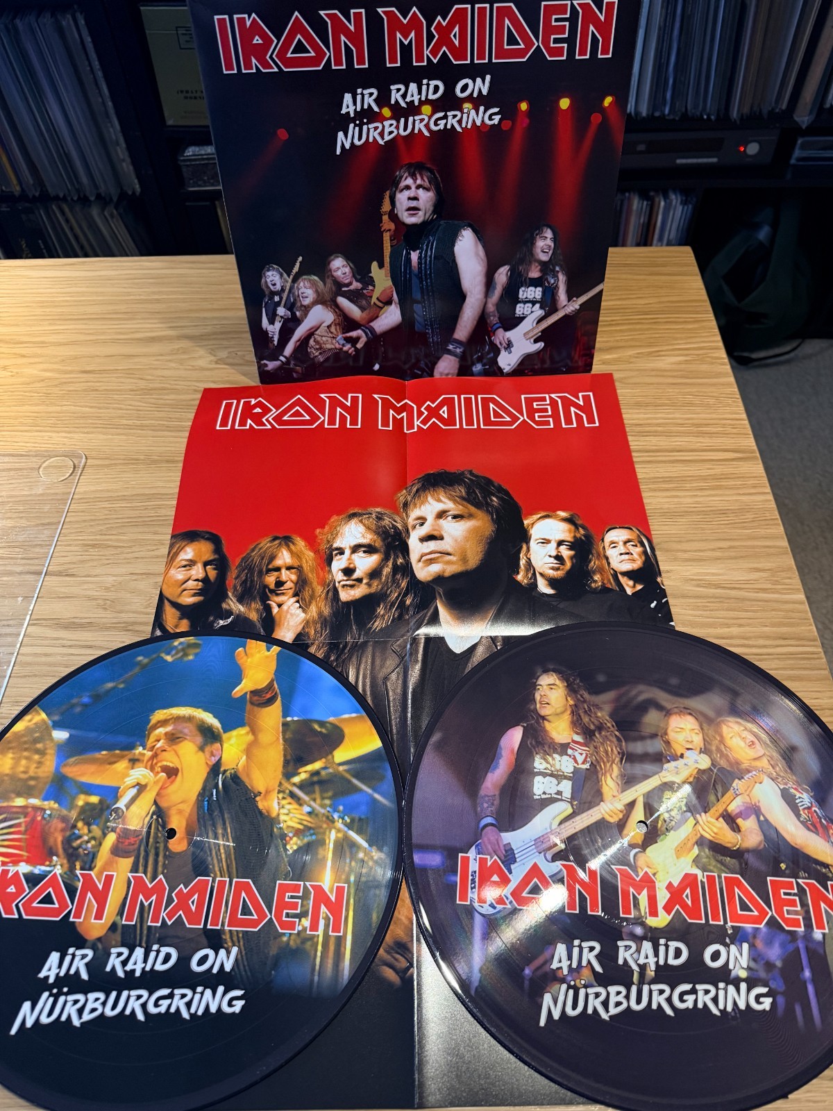 HEAVY METAL VINYL RECORD - IRON MAIDEN