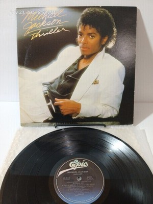 Michael Jackson Thriller 12  Vinyl 1982 Epic QE 38112 1st Pressing PAL 38112 2A 