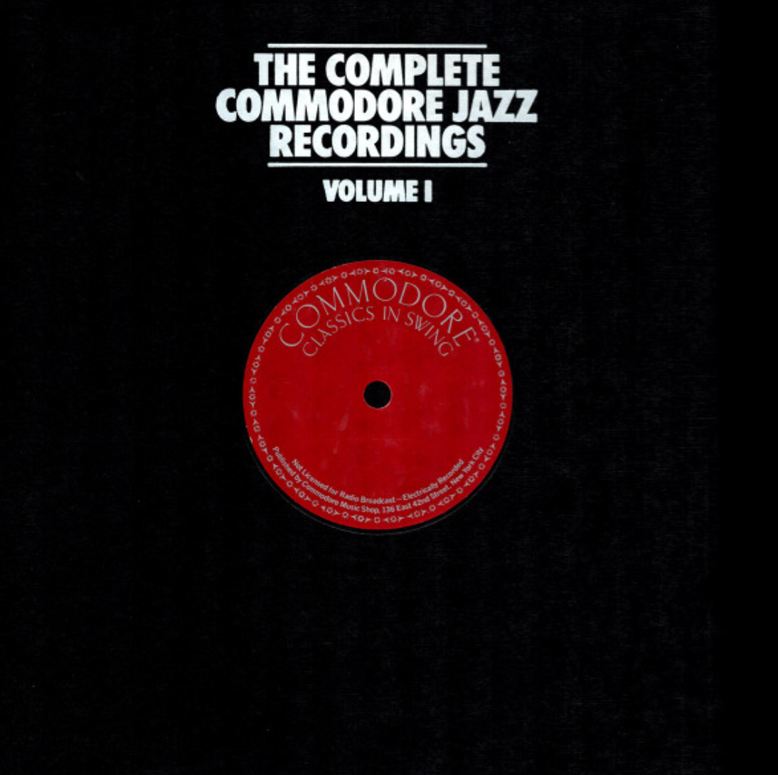 The Complete Commodore Jazz Recordings Volume I, II   III  box sets  NEW vinyl