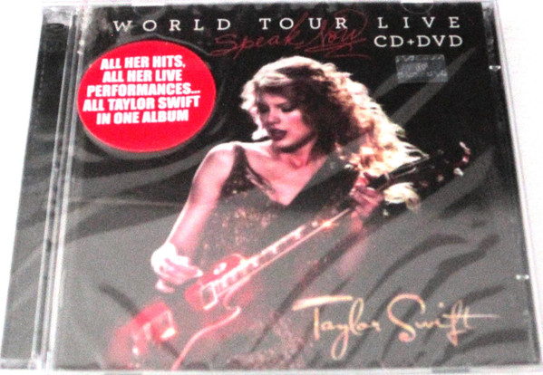 taylor swift speak now world tour live cd dvd