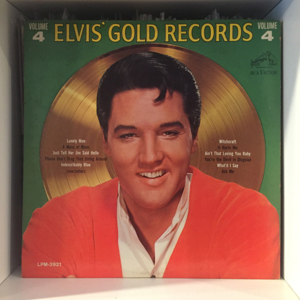 elvis presley elvis gold records volume 4