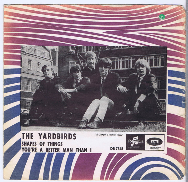 the yardbirds shapes of things you re a better man than i